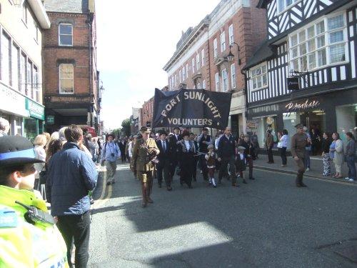 September 7th 2014, the 700 from Port Sunlight (with at least one Neston man spotted amongst them).