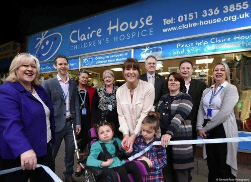Claire House shop is officially opened in Neston
