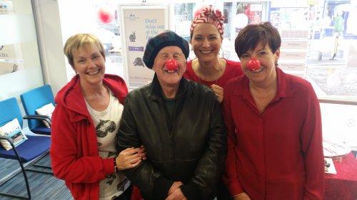 Comic Relief Day at the Skipton Building Society, Neston