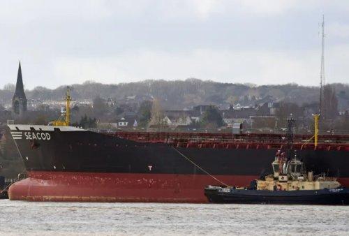 CREDIT: Liverpool Echo. The Seacod, pictured docked at Tranmere 4 March 2022,