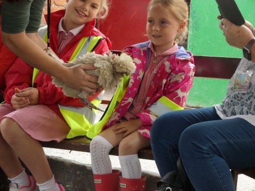Fluff, Feathers and Fun at the Farm for Burton Schoolchildren
