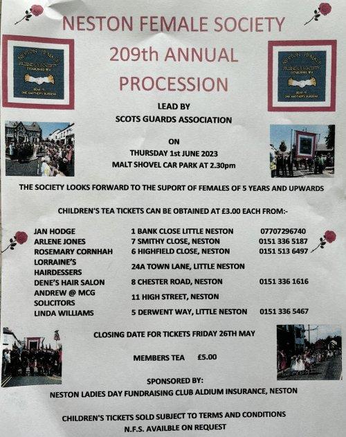 Ladies Club Day 2023 poster
