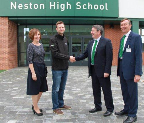 Neston High School's new building opens its doors