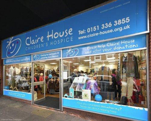 Claire House shop is officially opened in Neston