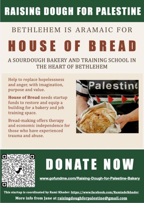 Raising Dough for Palestine.