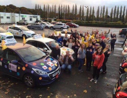 Learner drivers and instructors go the extra mile for Pudsey