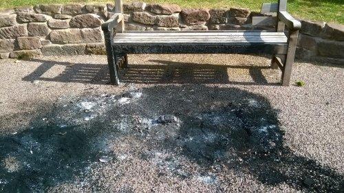 Vandalism incidents in Stanney Fields Park, Neston