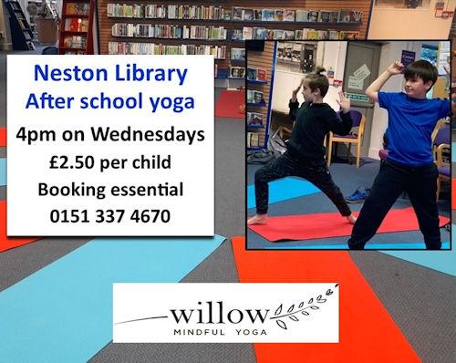 After School Yoga at Neston Library