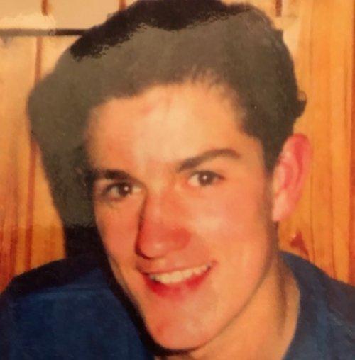 Andrew Fielding, 18, was killed in a collision when travelling to a football match with friends in 1994.