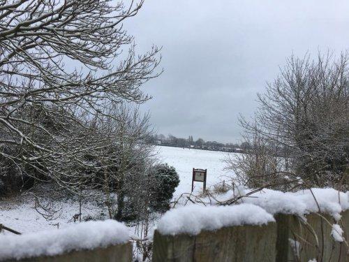 Snow in Neston February 2018