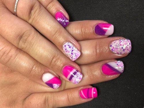 Winning design from Creative Touch Nails & Beauty in Neston