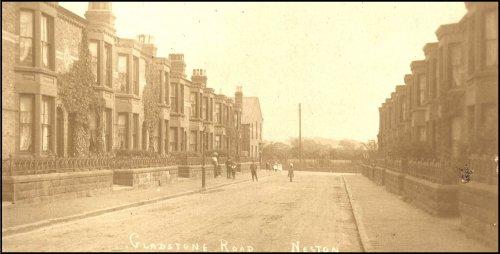 Neston 100 years ago - Gladstone Road