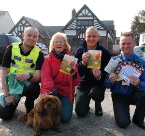Dog Fouling Campaigners in Willaston