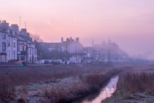 Parkgate parade in the mist