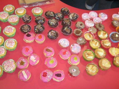 Cake sale at Woodfall Primary School