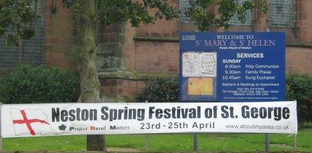 Neston Spring Festival banner